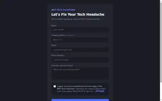 WKY Tech Solutions website