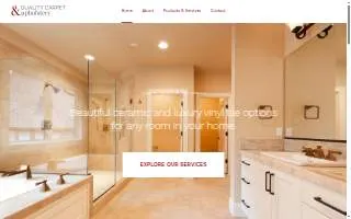 Quality Carpet and Upholstery website
