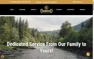 Cawood Funeral Home website