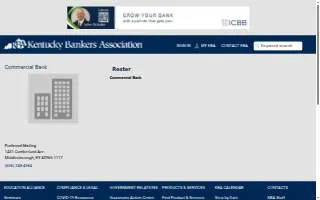 Commercial Bank website