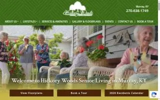 Hickory Woods Senior Living Community website