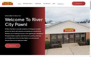 River City Pawn of Murray website