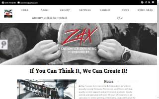 Zax Custom Screenprinting and Embroidery