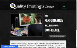 Quality Printing website