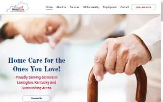 Central KY Home Care of Nicholasville website