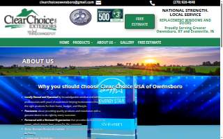 Clear Choice Exteriors USA of Owensboro KY