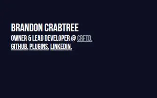CRFTD website