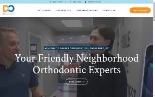 Danzer Orthodontics website