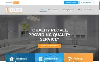 Noles Home Maintenance Services LLC website