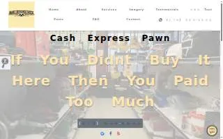 Cash Express website