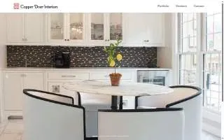 Copper Door Interiors website