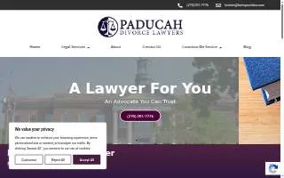 Paducah Divorce Lawyers website