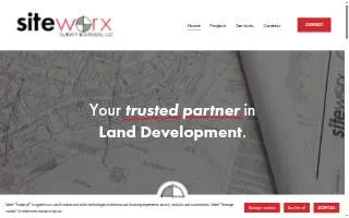 Siteworx Survey & Design, LLC. website