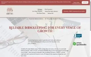 Dailey Precision Bookkeeping, LLC website