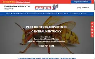 All-Rite Pest Control of Richmond website