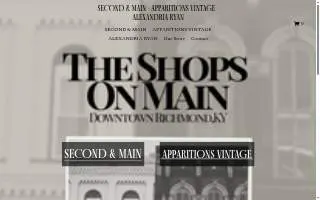 Apparitions Vintage website
