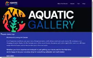 Aquatic Gallery website