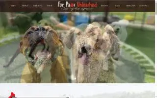 For Paws Unleashed website
