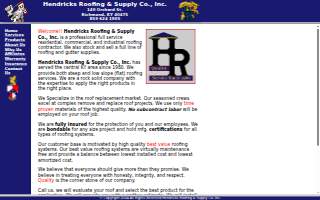 Hendricks Roofing Co