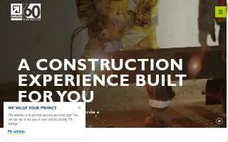 Davis Construction of Shelbyville website