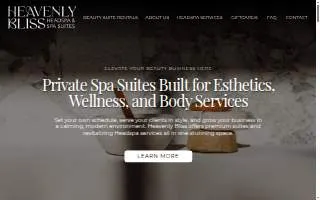 Heavenly Bliss Headspa & Spa Suites website