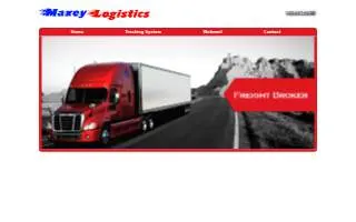 Maxey Logistics website