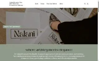 Nalani Beauty website