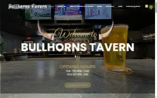 Bullhorns Tavern website