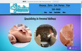 healing transformations spa website