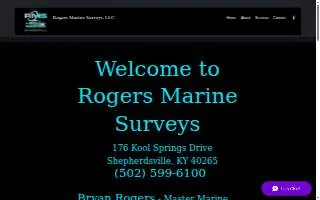 Rogers Marine Surveys, LLC website