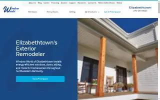 Window World of Elizabethtown website