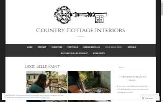 Country Cottage Interiors - Dixie Belle Paint Retailer