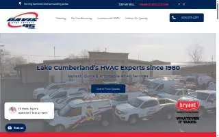 Davis HVAC Experts website