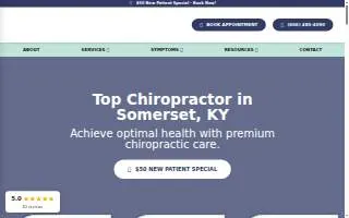 ProActive Spine Care website