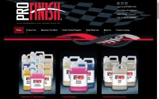 ProFinish Roofing website
