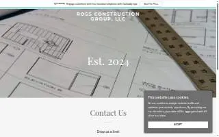Ross Construction Group website