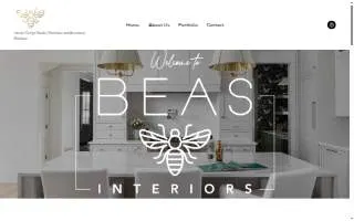 Beas Interiors, LLC website