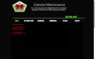 Camelot Maintenance Appliance Parts