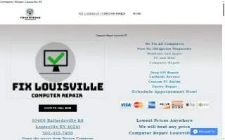Fix Louisville Computer Repair website