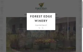 Forest Edge Winery of St. Matthews website