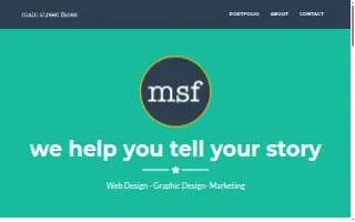 Main Street Faces website