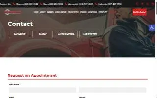 Consolidated Truck Parts & Service of Alexandria website