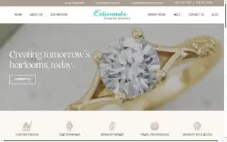 Edwards Custom Jewelry & Repair website