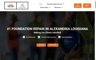 Level Tech Foundation Repair Of Alexandria website