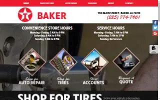 Baker Texaco website