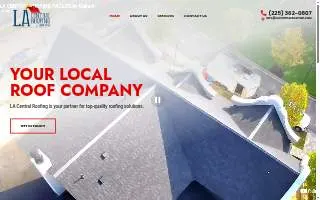 LA Central Roofing & Sheet Metal LLC of Baker website