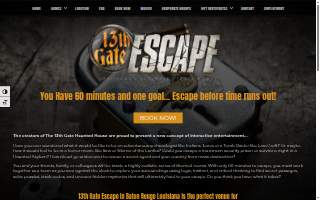 13th Gate Escape, Louisiana's Ultimate Escape Games of Baton Rouge