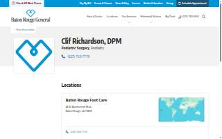 Clif S. Richardson, DPM
