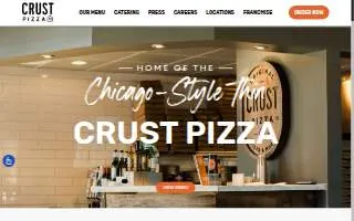 Crust Pizza Co. - Baton Rouge website
