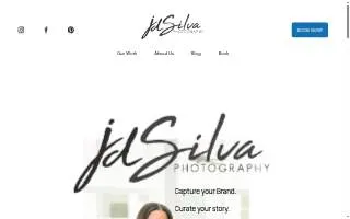 JD Silva Photography website